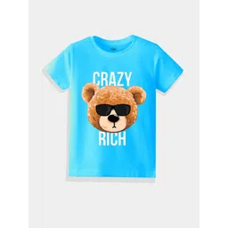 KAVEE Boys Printed Cotton Half Sleeve T-shirt-picture-28