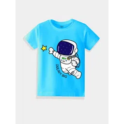 KAVEE Boys Printed Cotton Half Sleeves T-shirt-picture-12