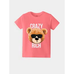 KAVEE Boys Printed Cotton Half Sleeves T-shirt-picture-14