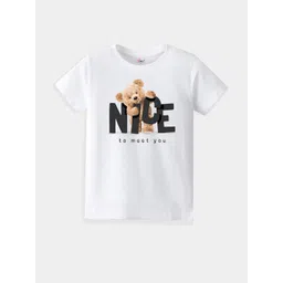 KAVEE Boys Printed Cotton Half Sleeves T-shirt-picture-16