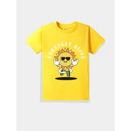 KAVEE Boys Printed Cotton Half Sleeves T-shirt-picture-24
