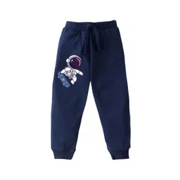 KAVEE Boys Printed Cotton Mid-Rise Bio-Washed Joggers-picture-37