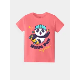 KAVEE Boys Printed Cotton T-shirt-picture-38