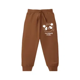 KAVEE Boys You Know mw So Well Printed Pure Cotton Joggers-picture-46