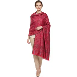 KAVIM Women Paisley Embroidered Pashmina Shawl-picture-23
