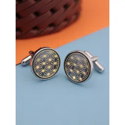 Kavove Gold-Toned & Blue Cufflink-picture-22