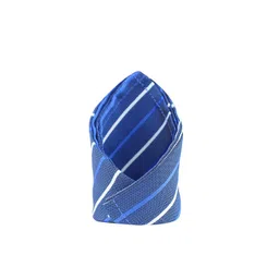 kavove KOVOVE Men Blue & White Striped Pocket Square-picture-22