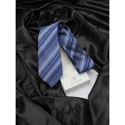 kavove KOVOVE Men Blue Striped Broad Tie-picture-32