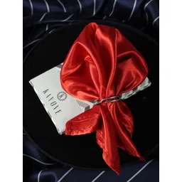 kavove KOVOVE Red Stallion Pocket Square-picture-40