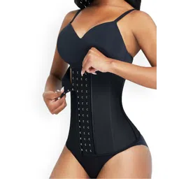 KAVYARA Tummy Control Shapewear With Hook Belt-picture-31