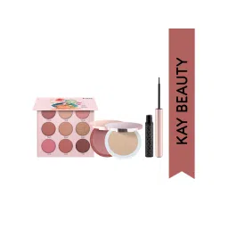 Kay Beauty Forever Fabulous Combo - Matte Blush + Highlighter + Eyeshadow Palette + Eyeliner-picture-22