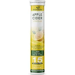 Kayashree Apple Cider Vinegar Effervescent Tablets | 15 Tablets | Lemon Flavour (1)-picture-31