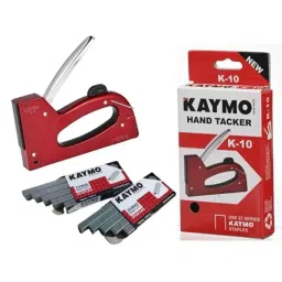 Kaymo K-10+ST2308-PK2 6-10mm Metal Body Hand Tacker with 2x1000 Pcs 23/8-H 8mm Heavy Duty Staples-picture-11