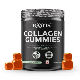 KAYOS - Collagen Gummies (30 Gummies) | Collagen Supplement for Women and Men | Gummies for Hair Growth Skin & Joint Support | Hydrolyzed Collagen w/ Vitamin C E more | Sugar-Free Gummies-picture-14