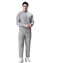 kayu Men Solid Fleece Warm Zipper Stylish Tracksuits for Winter (Pack of 1)-picture-48