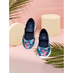 KazarMax Girls Flamingo Print Ballerinas-picture-10
