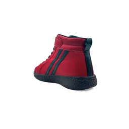 KazarMax Kids Textured Striped Mid-Top Sneakers image 3