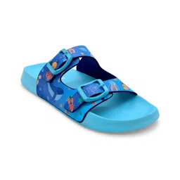 KazarMax Sea Theme Printed Sandals - Blue-picture-10