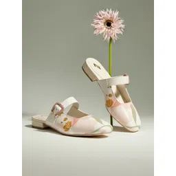 KazarMax Premium Printed Block Heel Mules with Buckles-picture-35