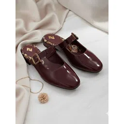 KazarMax Premium Women Mary Jane Buckles Flats-picture-36