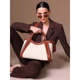 kazo fashion Kazo Off White Sylvie Satchel Bag (M)-picture-36