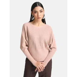 Kazo Batwing Pullover With Heat Studs And Fringes-picture-40