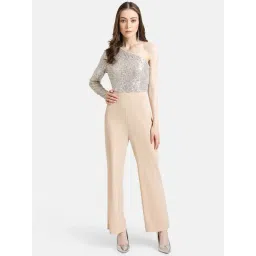 Kazo Beige Embellished Jumpsuit-picture-39