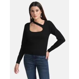 Kazo Black Cotton Pullover-picture-26