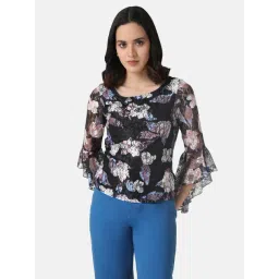 Kazo Black Lace Top-picture-11
