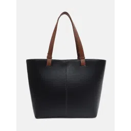 Kazo Black Solid Large Tote Handbag-picture-36