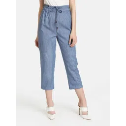 Kazo Blue Striped Trousers-picture-33