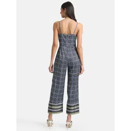 Kazo Blue V Neck Jumpsuit image 2