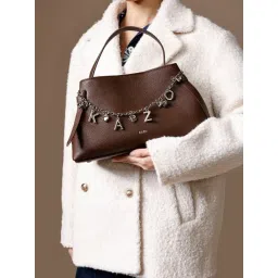 Kazo Dark Brown LARA Medium Satchel-picture-16