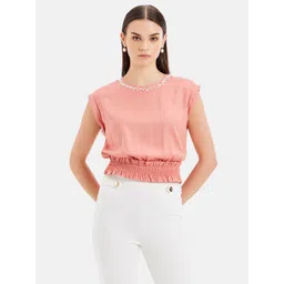 Kazo Embellished Blouson Top-picture-23
