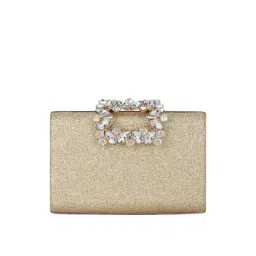 Kazo Golden Embellished Clutch-picture-39