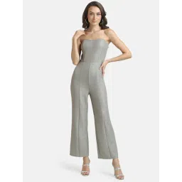 Kazo Grey Textured Jumpsuit-picture-21