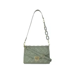 Kazo Grey Textured Medium Cross Body Bag-picture-12