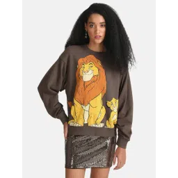 Kazo Lion King Disney Front And Back Printed Sweat-picture-35