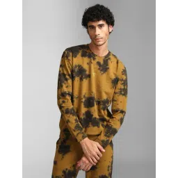Kazo Mustard Regular Fit Printed Sweatshirt-picture-42