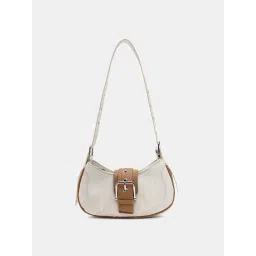 Kazo Off White Faded Small Hobo Bag-picture-10