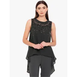 Kazo Olive Embellished Jumpsuit-picture-32