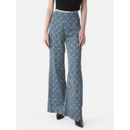 Kazo Printed Flared Pants image 1