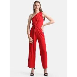 Kazo Red One Shoulder Jumpsuit-picture-20