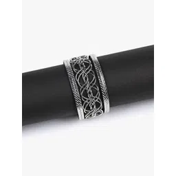 Kazo Silver Plated Cuff Bracelet-picture-31