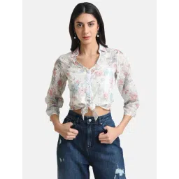 Kazo White Embroidered Shirt-picture-43