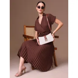 Kazo White Marisse Printed Small Leather Shoulder Bag-picture-32