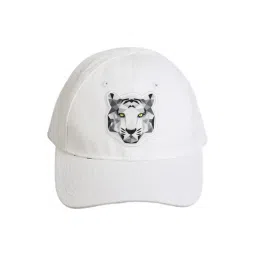 Kazo White Printed Baseball Cap-picture-26