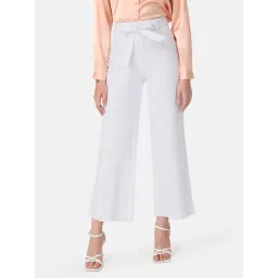 Kazo White Regular Fit High Rise Jeans-picture-31