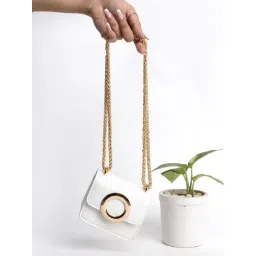 Kazo White Small Cross Body Bag-picture-16