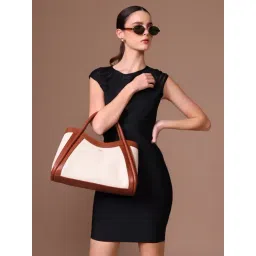 Kazo White Sylvie Medium Leather Satchel-picture-38